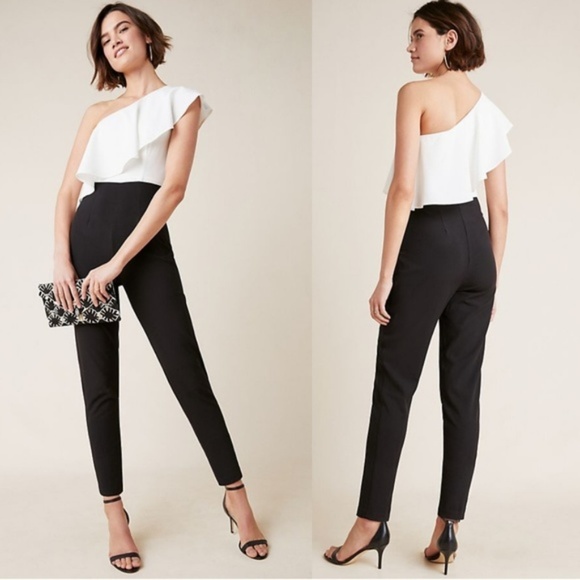 Anthropologie Pants - NWT Santa Monica One-Shoulder Jumpsuit